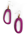 Tagua 1E440 Marianitas Earring Purple