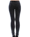 Vocal 12579P Jean Legging With Stones Black