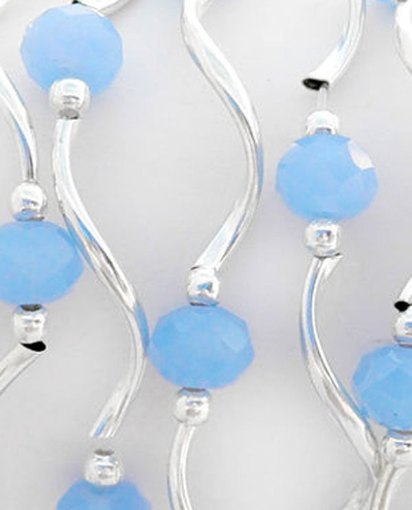 My Fun Colors 801 Crystal Bracelet-Baby Blue Opaque