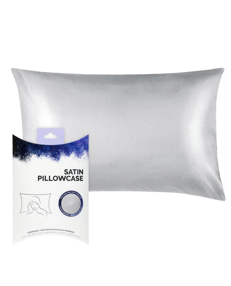 Satin Pillowcase silver