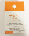 TAN TOWEL 1/2 BODY CLASSIC - 10PK