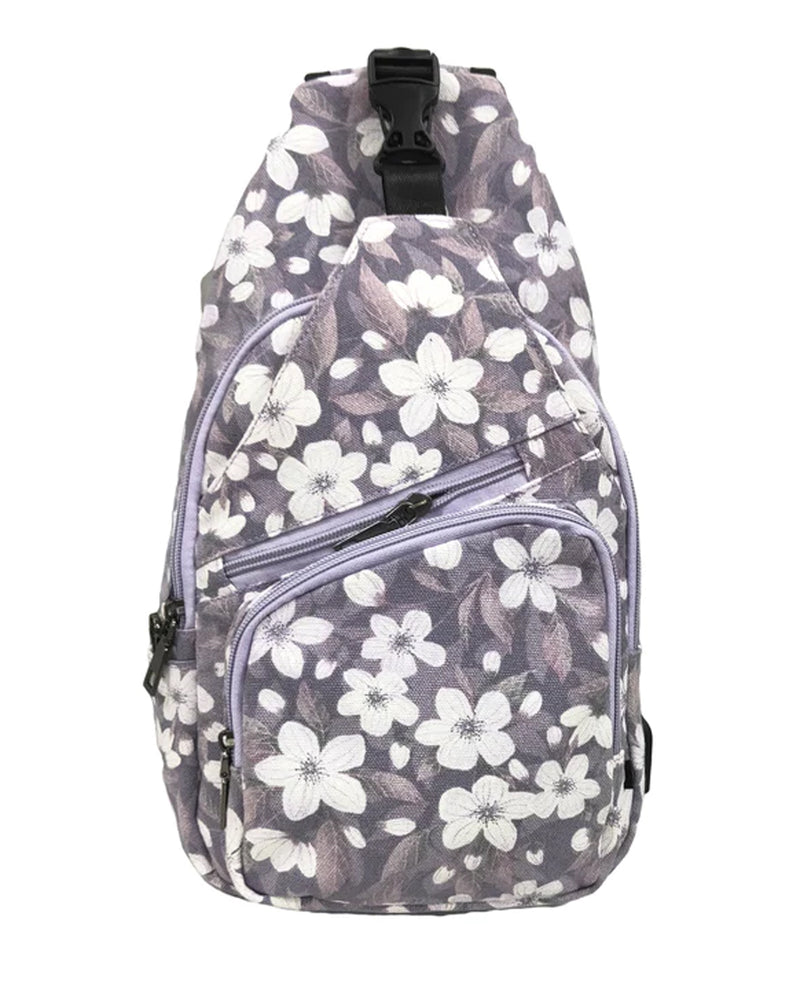 Day Pack Anti-Theft Large Size LILAC BLOOM