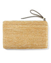 BRIGHTON E53502 CONTEMPO STRAW POUCH NATURAL/WHITE