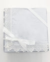 White Handkerchief With Lace Edges