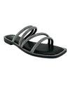 IRIS SPARKLE MULTI STRAP SLIDE BLACK