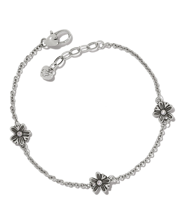 BRIGHTON J71851 WILD FLOWERS ANKLE BRACELET