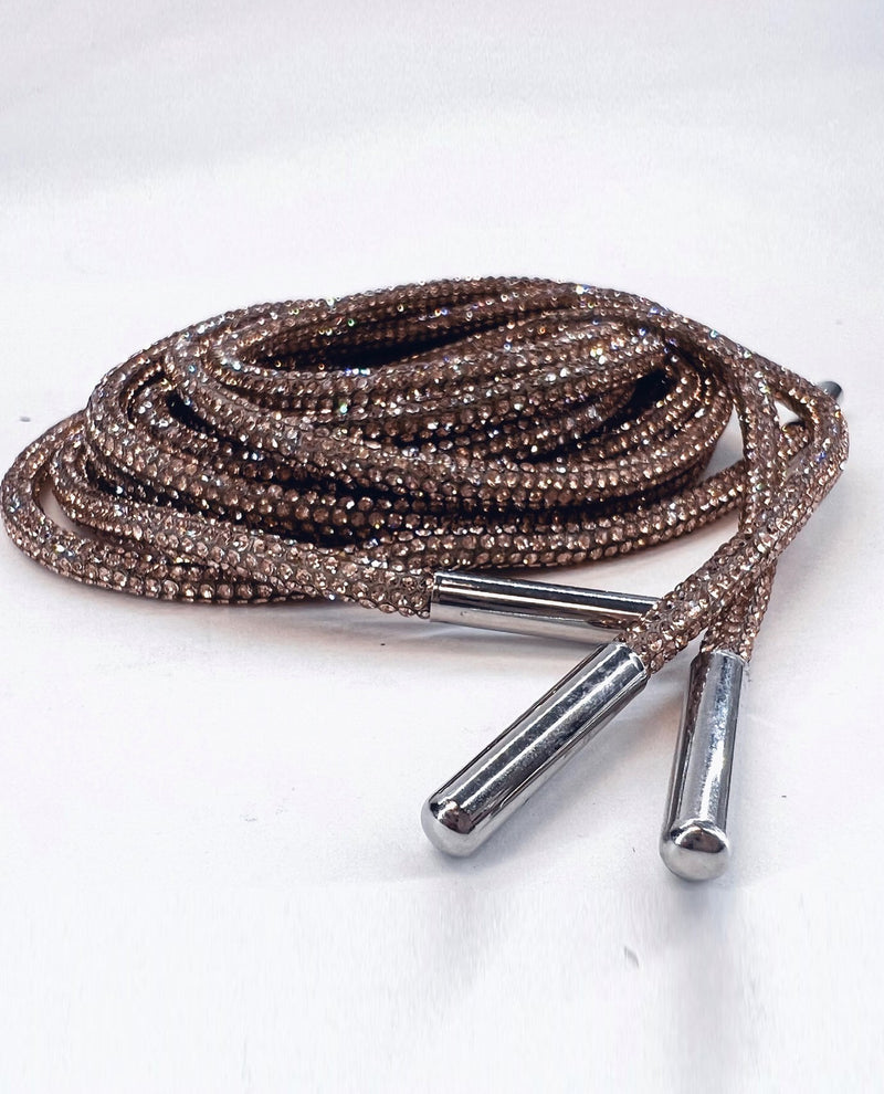 JKTI101 TIE ONE ON BLING STRING CHAMPAGNE