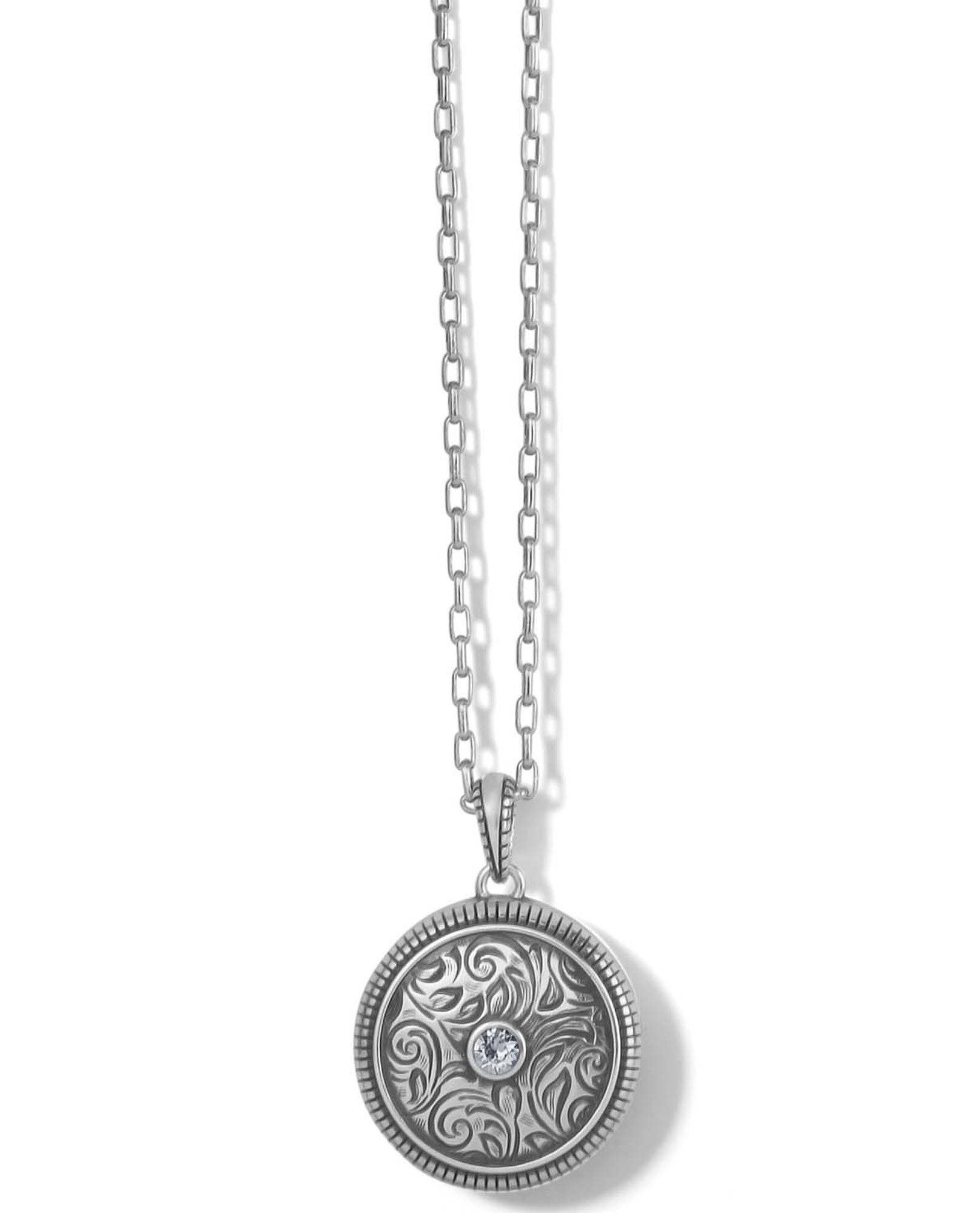 BRIGHTON JM5790 ROMANZA ROUND DOUBLE LOCKET | Brighton Jewelry – The ...