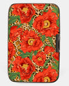 LEOPARD/POPPY ARMORED WALLET-71672