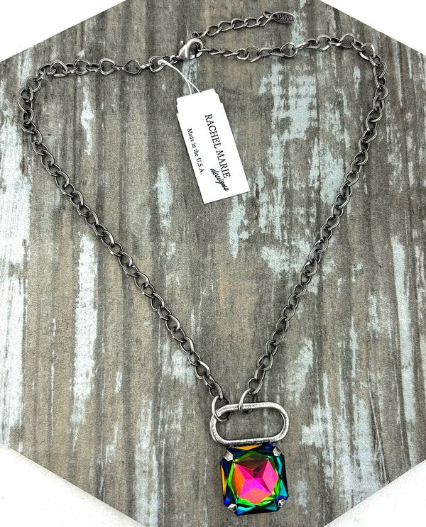 Rachel Marie Designs Mae Pendant Necklace VITRIAL MEDIUM
