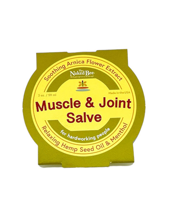 NAKED BEE NBMJS MUSCLE & JOINT SALVE 2 OZ.
