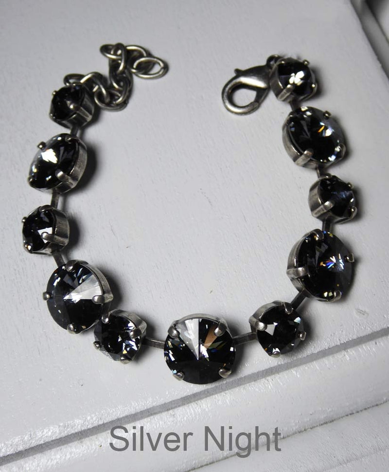 Silver Night Penny Bracelet By Rachel Marie Designs