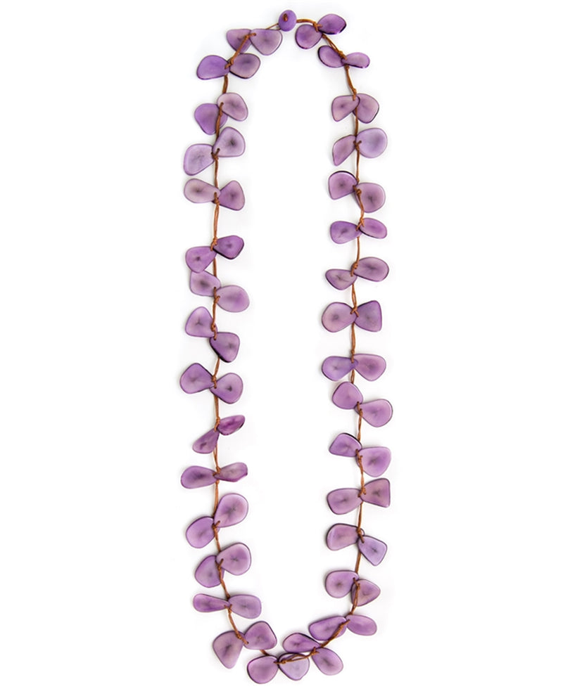 TAGUA SC410 SLICE NECKLACE LAVENDER