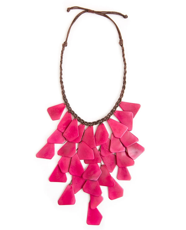 TAGUA SC419 SCARLETT NECKLACE FUCHSIA