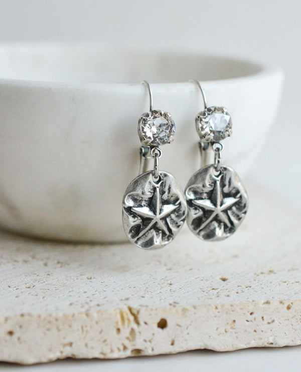 Rachel Marie Designs Sea Starfish Earring Clear