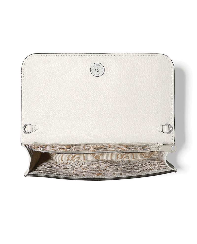 BRIGHTON T3569M ANDALUSIA LARGE WALLET WHITE/MULTI